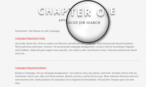 Chapter header highlight